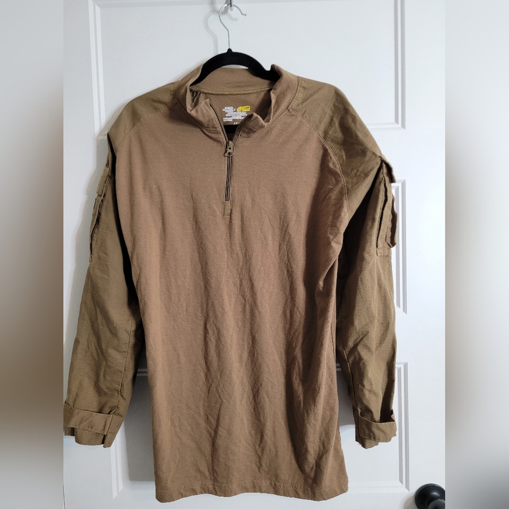 Voodoo Tactical Tan Long Sleeve Shirt Men's Medium